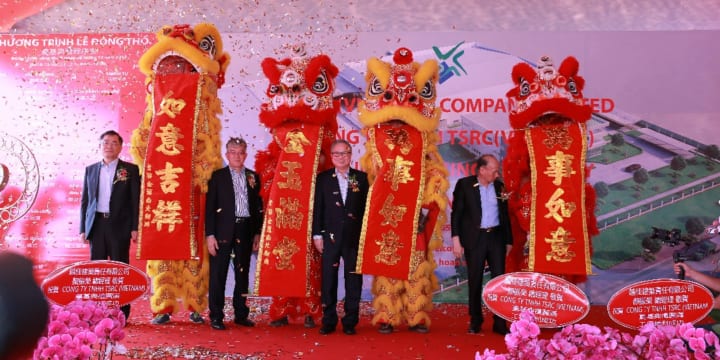 Công ty tổ chức lễ khởi công tại Quảng Nam