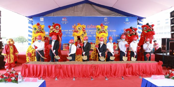 Tổ chức lễ khởi công nhà xưởng tại HCM | KCX Tân Thuận